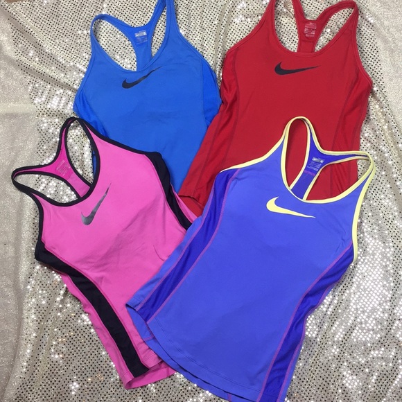 Nike Tops - 4 Nike tanks
